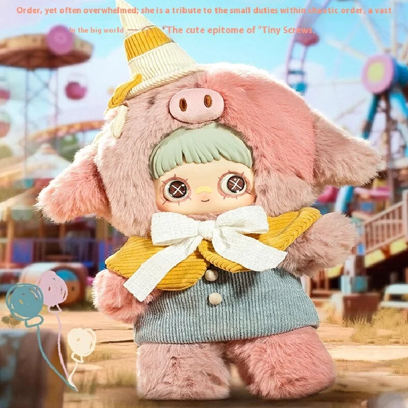 

MeiMei Authentic 400% Blind Box Plush Doll Figurine Large Stuffed Toy Collectible Trendy Birthday Gift for Girls