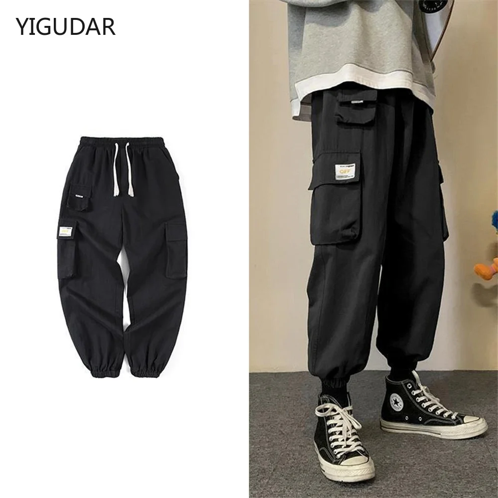 

Overalls Cargo Pants Men Spring Autumn Casual Multi Pockets Trousers Streetwear Army Straight Slacks Men Military Tactical Pants