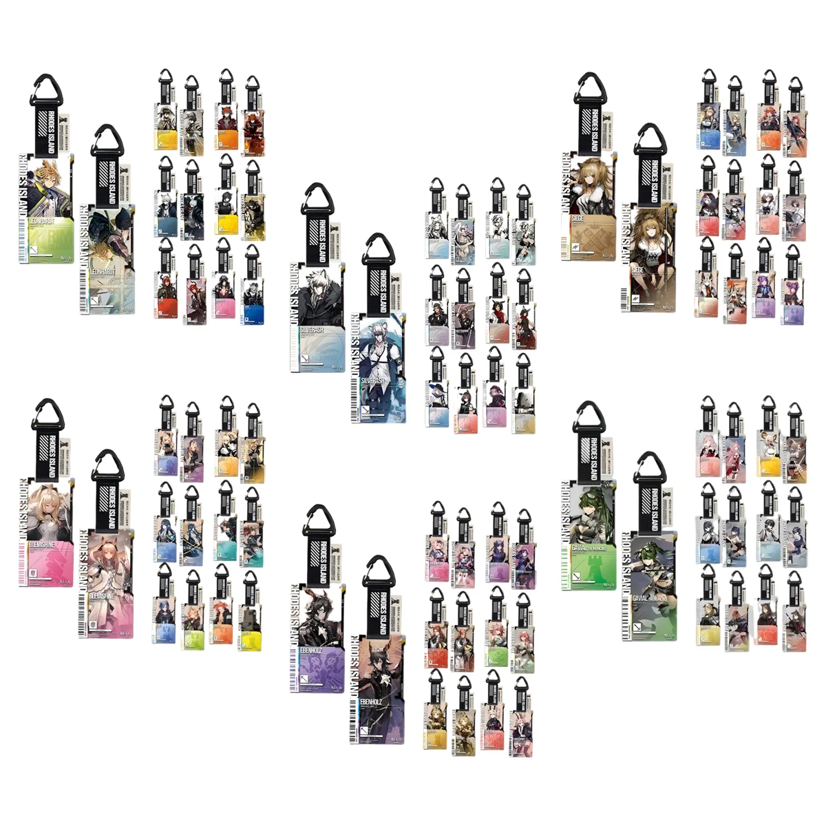 

Sunsyea Arknights Official Merch Original Authentic Collection Acrylic Keychain Set 14 Pieces 36.0 40.0 41.0 45.0