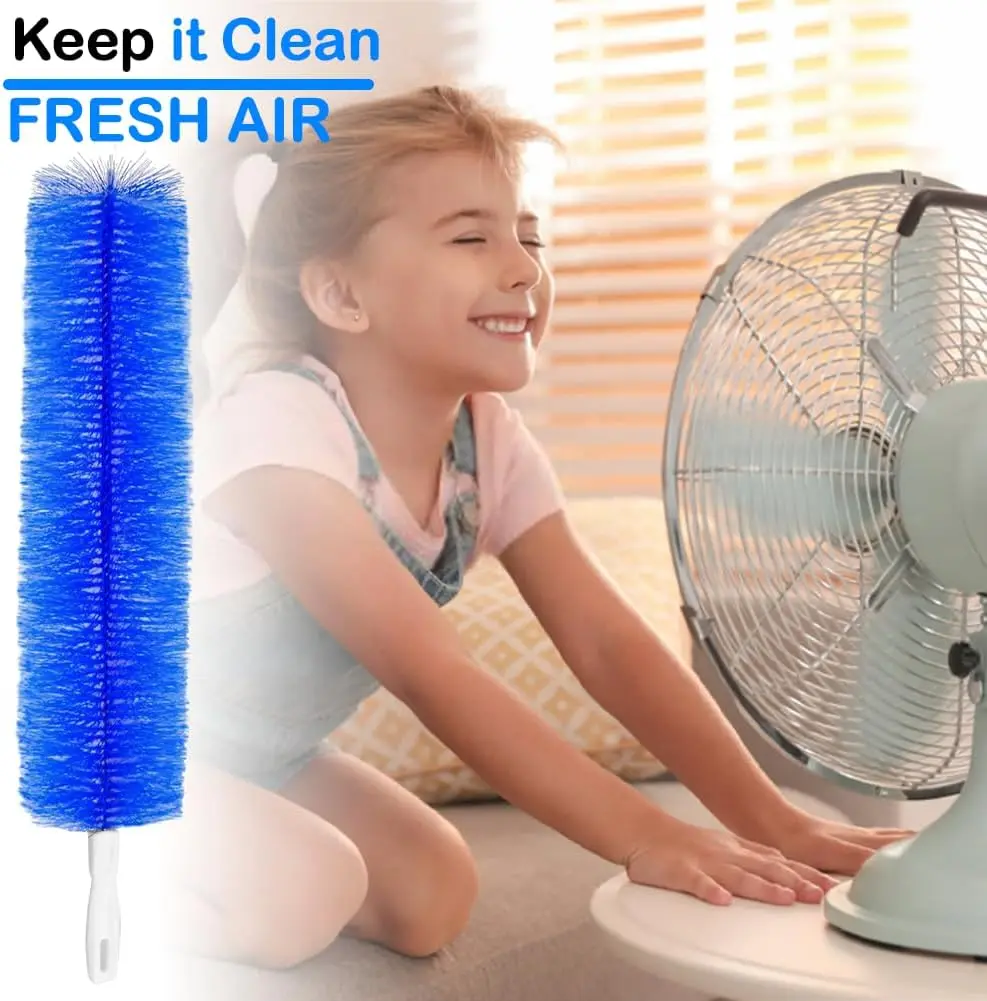 Fan Dust Remover Brush Flexible Bendable Fan Blind Sofa Air-conditioner Car Cleaner Home Kitchen Furniture Cleaning Accessory