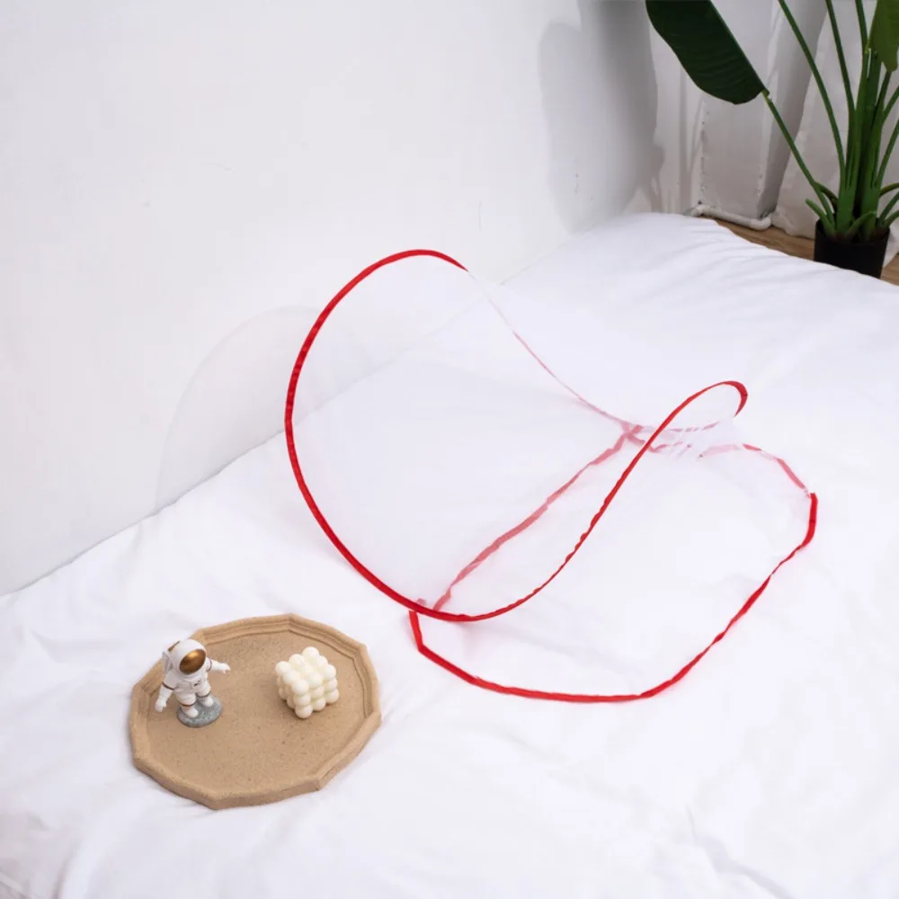 Net Home Textile Folding Mosquito Net Cover Anti-mosquito Protector Encryption Anti-Mosquito Head and Face Anti-mosquito