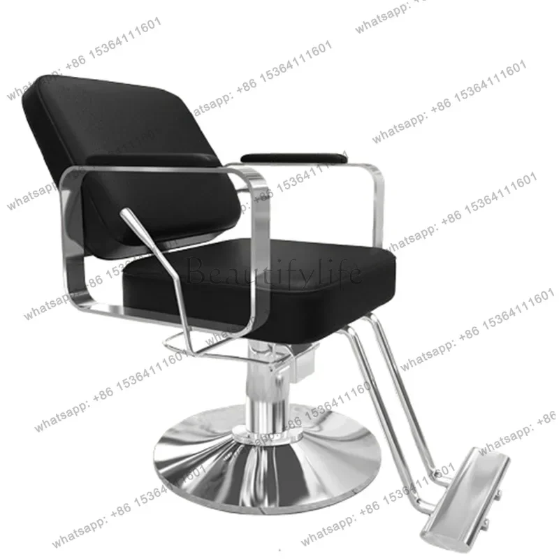 LSDesigners Barbershop Barber Chairs Modern Hair Artist Speciality Perm Barber Chairs Comfort Luxury Salon Furniture Cadeira FYB