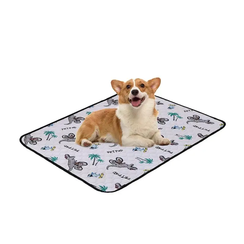 Dog Pee Blanket Super Absorbent Pet Mat Blanket Comfortable Breathable Pet Dog Potty Pads Anti-Slip Bottom Dogs Potty Training