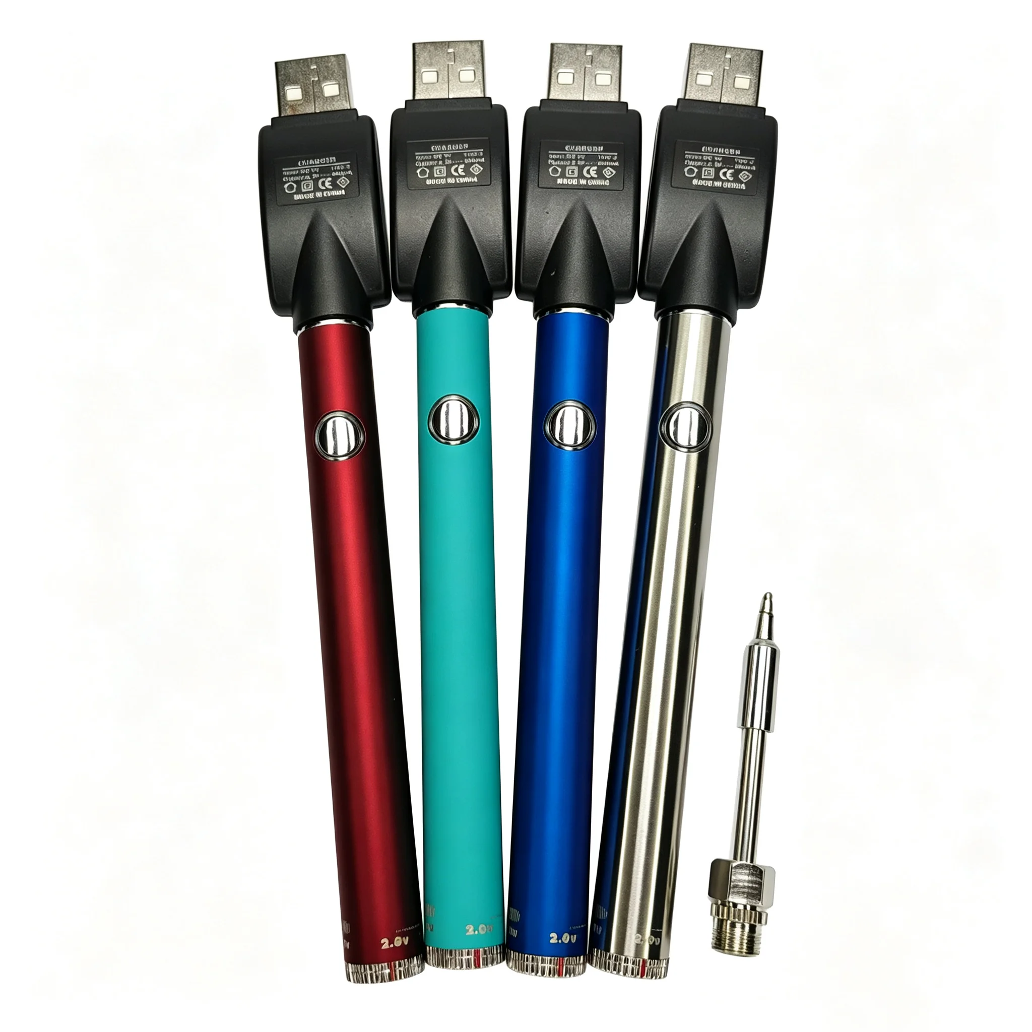 DIY Soldering Iron, 380mAh, 11.2mm, 1pcs, Portable Adjustable Voltage Battery, 510 Thread Battery, Repair Tool, Heating Pen
