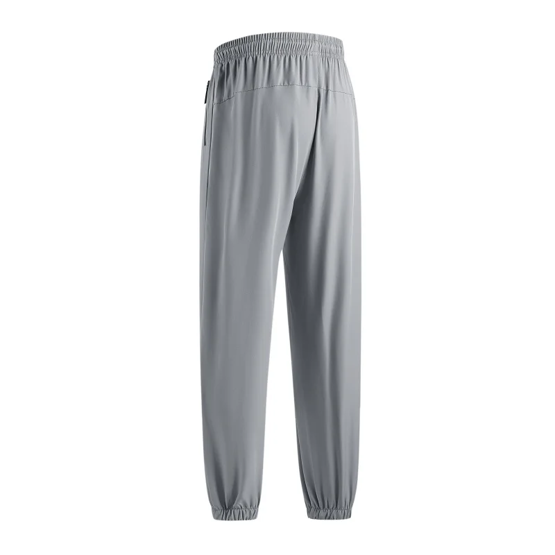 Summer Thin Casual Sports Jogging Pants For Men Casual Leggings Trousers Man Sweatpants Gift Mens Football Joggers Fishing Black