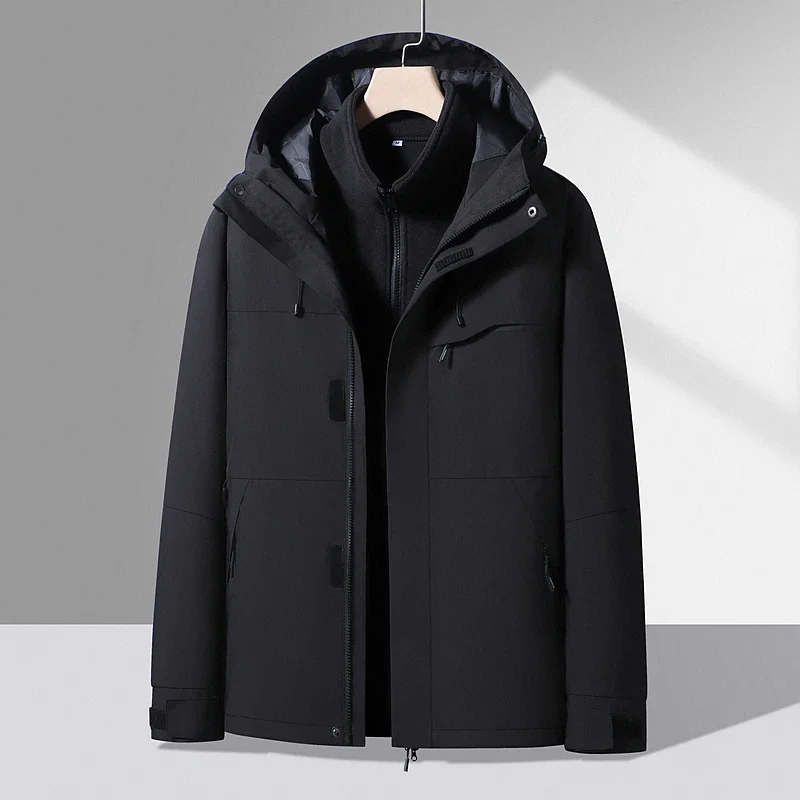 Autumn Winter Couples Outdoor Running Fitness Leisure Sports Waterproof Windproof Thick and Warm Jacket Outdoor Trendy Jacket