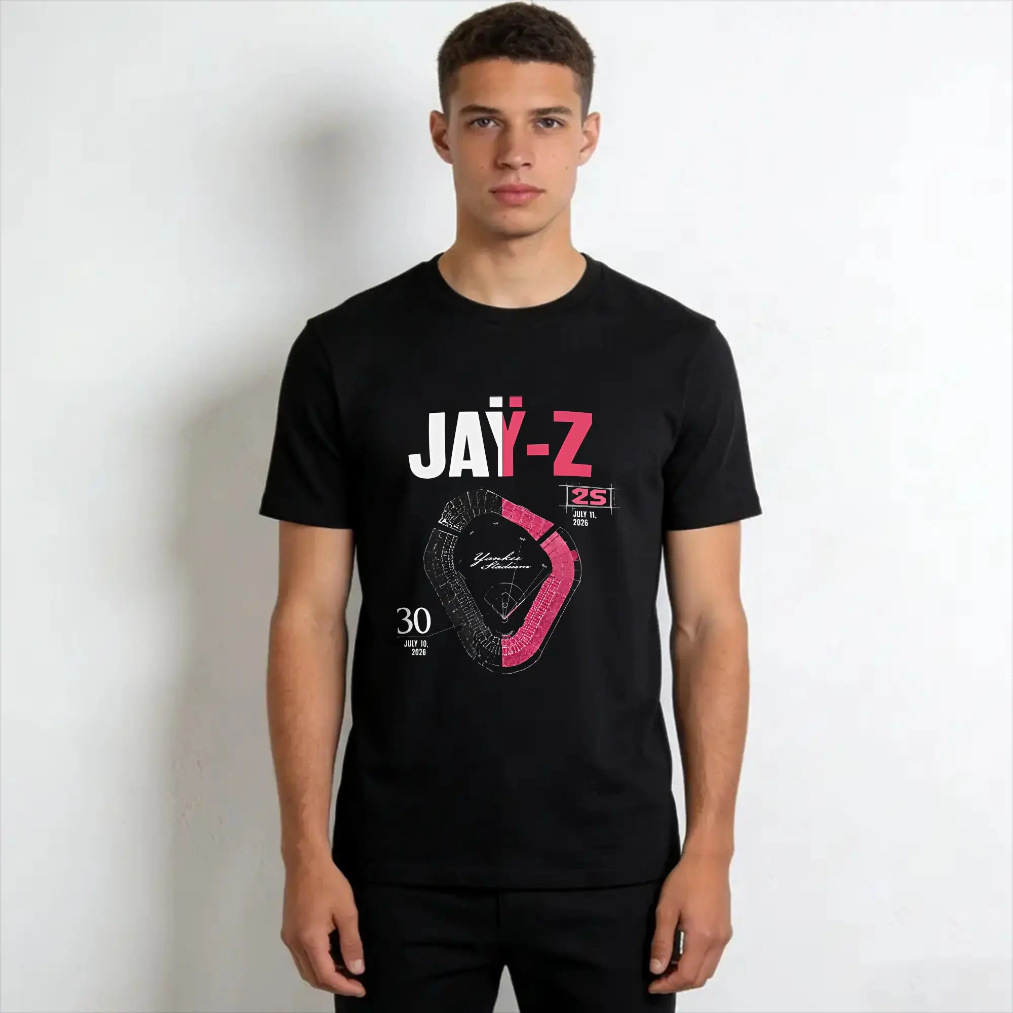 Jay Z 30th Reasonable Doubt 25th Blueprint JAŸ-Z 30 Tour  Tee Shirt for Men Women Graphic Printing T Shirts  100% Cotton Clothes