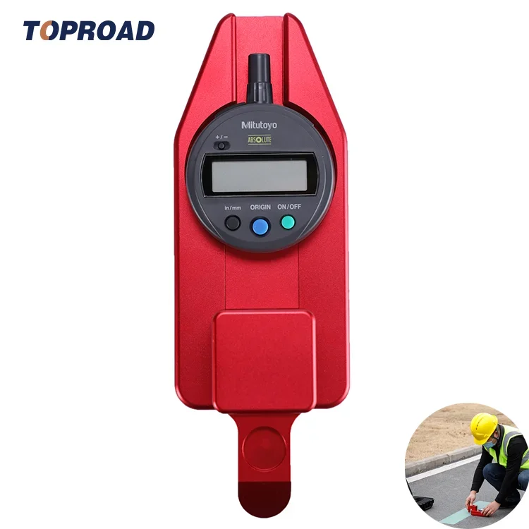 

High Precision Laboratory Paint Meters Test Road Marking Dry Film Thickness Tester Coating Thickness Gauge