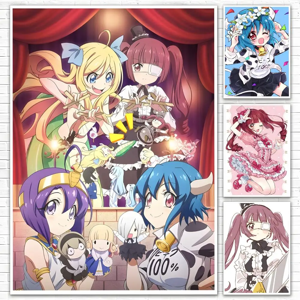 Anime Dropkick on My Devil! Poster Poster All-match HD Waterproof Self-Adhesive Wall Art Sticker For Home Bedroom