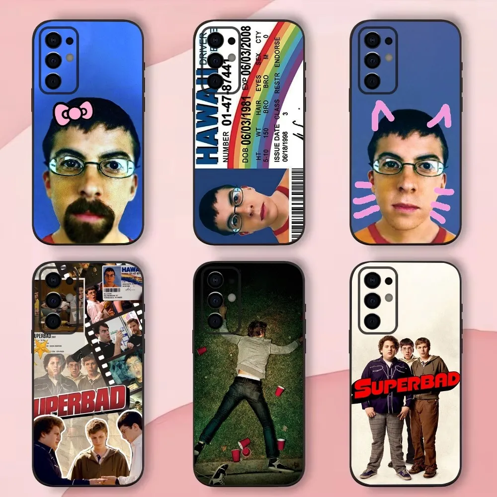 

Film Mclovin S-Superbad Phone Case For Samsung S24,S21,S22,S23,S30,Ultra,S20,Plus,Fe,Lite,Note,10,9,5G Black Soft Shell