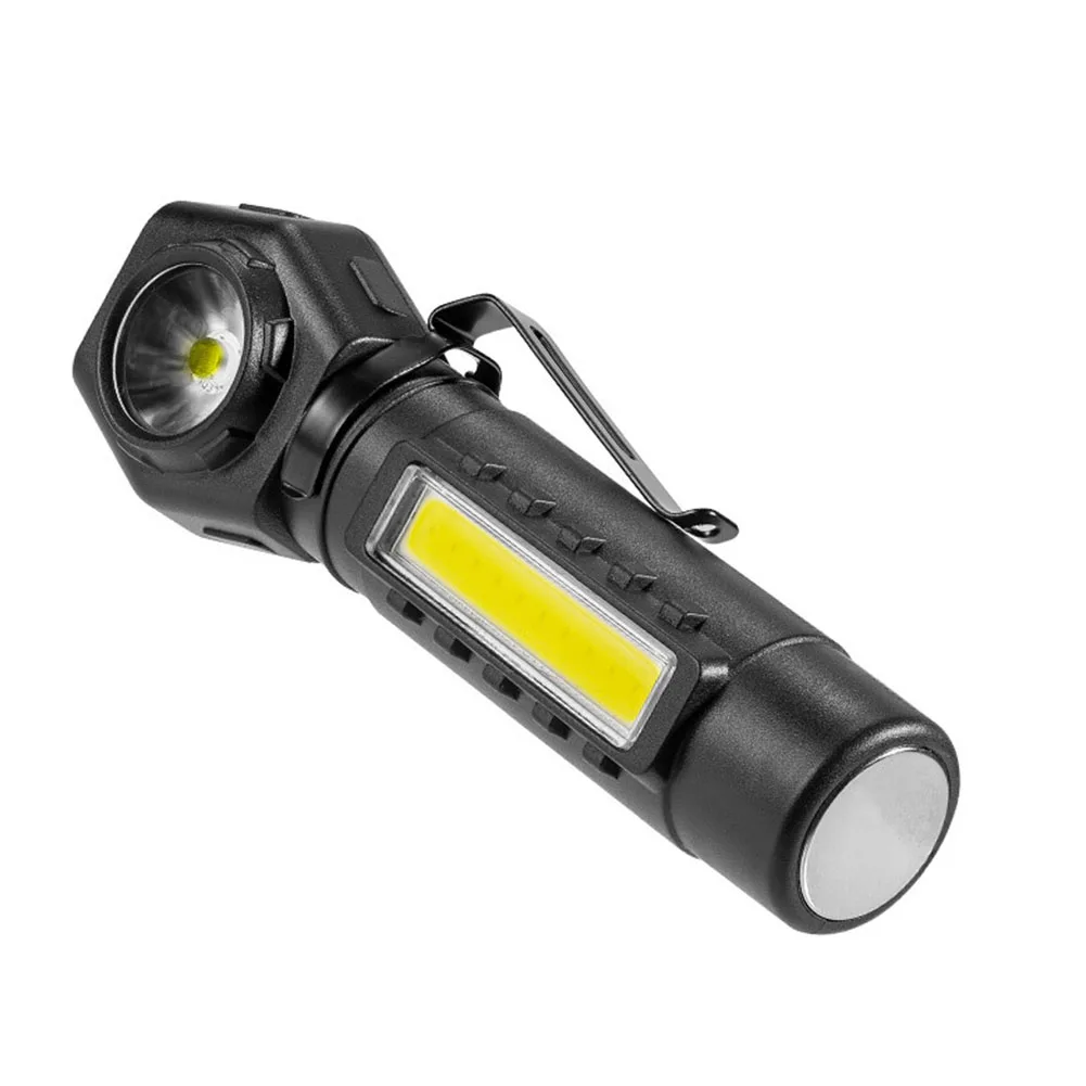 Banda de faro LED COB con carga USB, linterna impermeable montada en la cabeza, multifuncional, 5W/1600mAh, ligera para senderismo y pesca