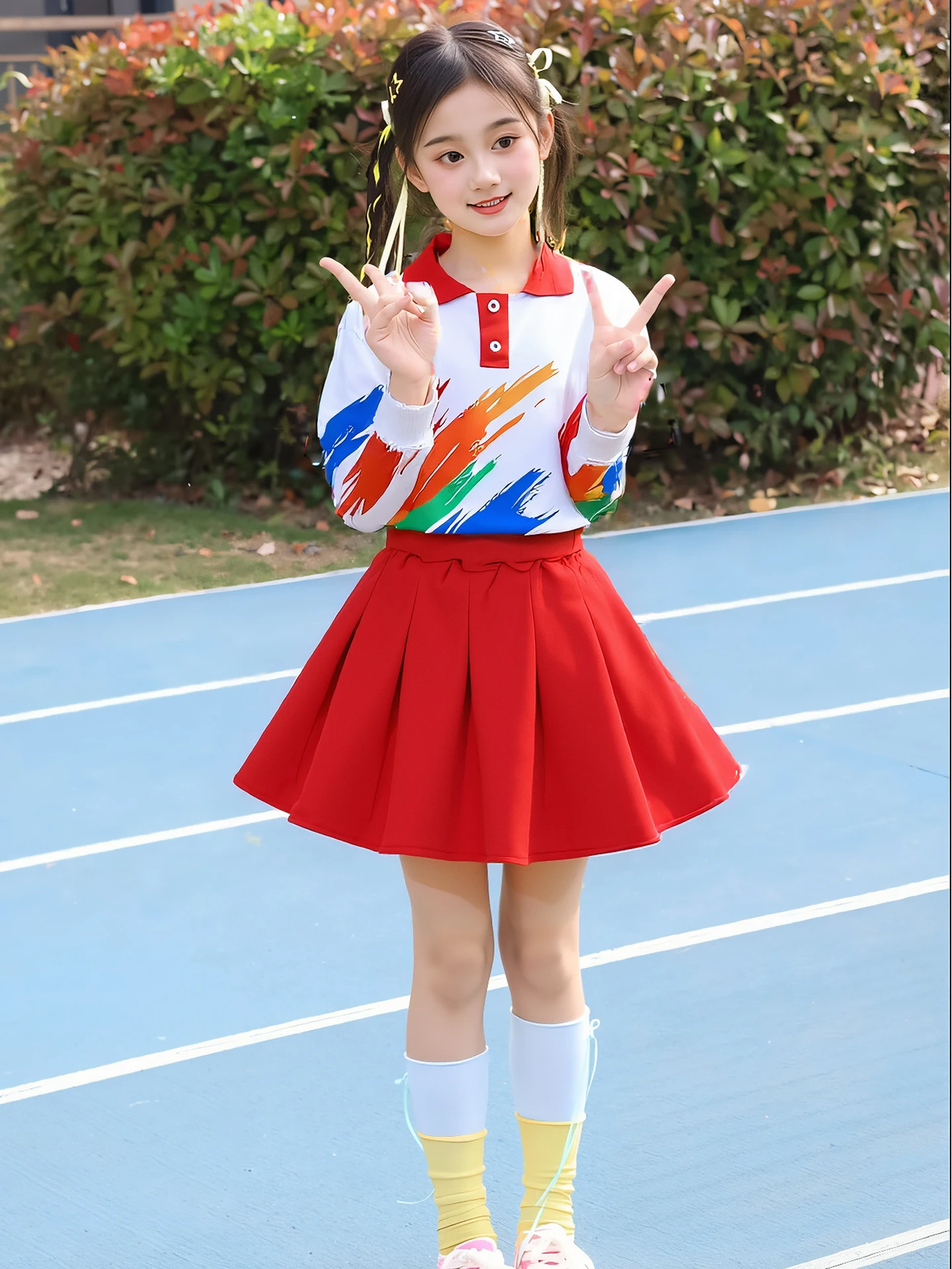 Children's School Sports Meeting Opening Ceremony Outfit Set Entrance Performance orms Primary Middle School Class or...