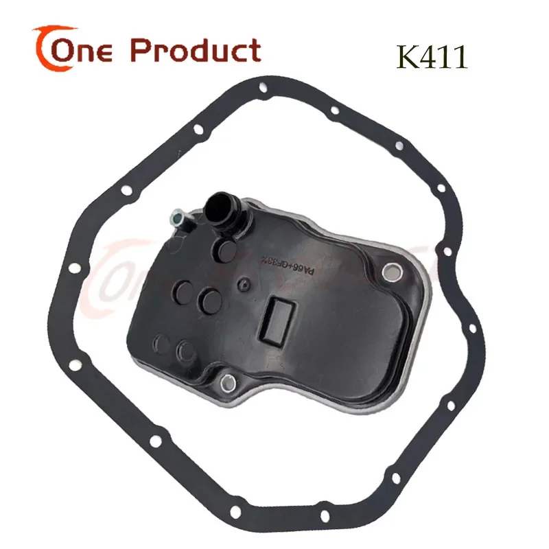 

Масляный фильтр для автоматической коробки передач K411 K410, подходит для фотофильтра коробки передач, прокладка масляной поддона 4114V-10210, фильтр волновой коробки
