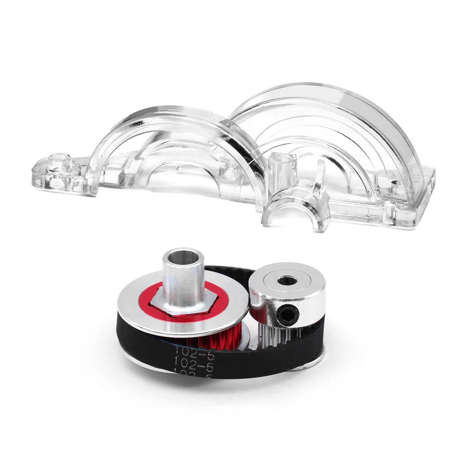 TAMIYA TT02 Copertura ingranaggi in plastica Copertura antipolvere per trasmissione a cinghia 16T 32T Ingranaggi trasmissione a cinghia a basso rumore per Tamiya TT-02 1/10 RC Car