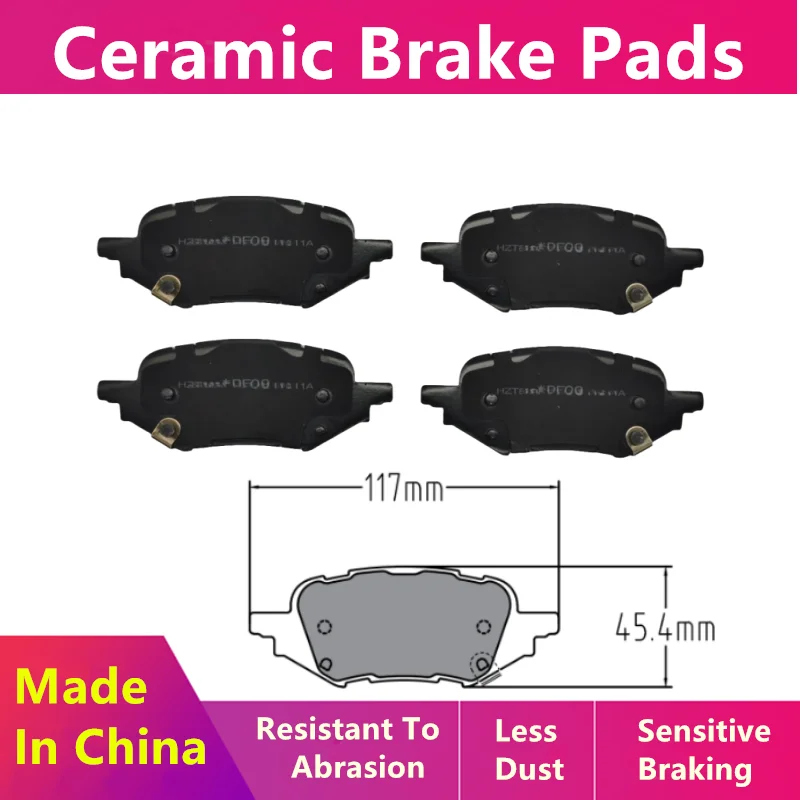 For Buick Gl6 Velite 6/Chevrolet Orlando Rear Brake Pads 26225454/Auto Parts -06034