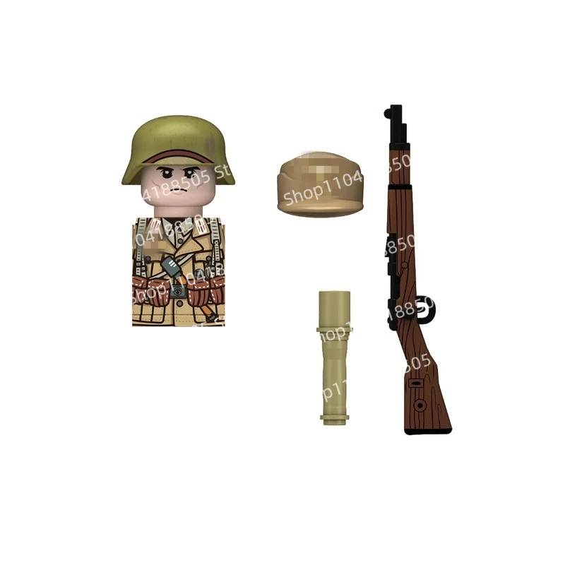 MOC militaire bouwstenen, mensen, infanterie van derden, stormtroopers, snippers, officieren, bewakers