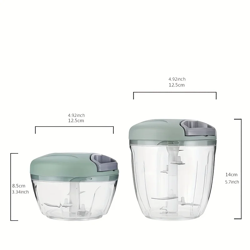 Prensa Manual de ajo para cocina, trituradora de chile y ajo, accesorios de cocina, 500/900ml