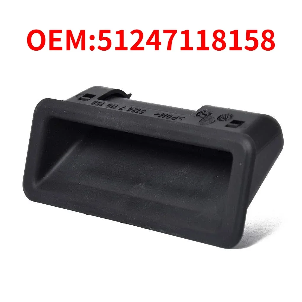 Car Rear Boot Trunk Cover Opening Switch Handle Replacement For BMW 1 3 5 X1 X5 X6 E Series E60 E61 E90 E91 E92 E93 51247118158