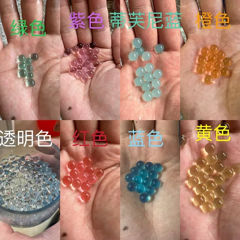 10000 шт. гидрогелевые гелевые бусины для воды, детские игрушки, хрустальная почва, грязь для выращивания, шарики для воды, оделка, домашний декор для растений, горшок