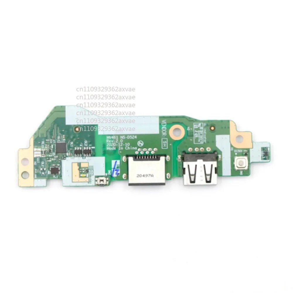 New USB Board Wlan RJ45 IO Board For Lenovo V14 G2-ALC NS-D524