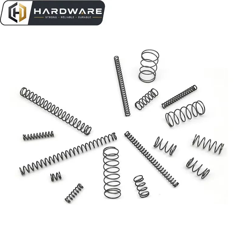 10pcs/lot 0.2mm 0.3mm 0.4mm Micro Small Compression Spring Length 5mm/15mm/20mm/25mm/30mm/35mm/40mm/50mm Od 2/3/4/5/6/7/8/9/10mm
