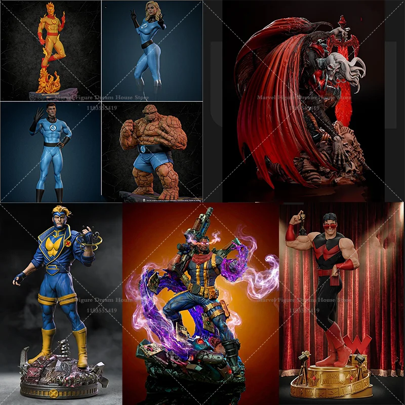 

1/24 1/18 Scale DIY Self-assembled GK 3D Resin Un-panited Doll White Model Black King Knull ‌Reconstructed Man Simon Lucas