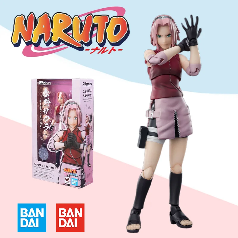 

Bandai S.H.Figuarts SHF SAKURA HARUNO Inheritor of Tsunade indominable will action anime model kit finished toy gift for kids