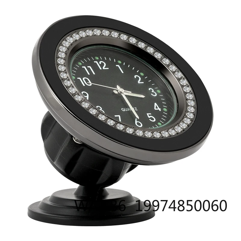 

New Flexible Clock Car Mount Navigation Magnetic Phone Holder Universal Luxury Air Outlet Hook for Tesla Universal Car Holder