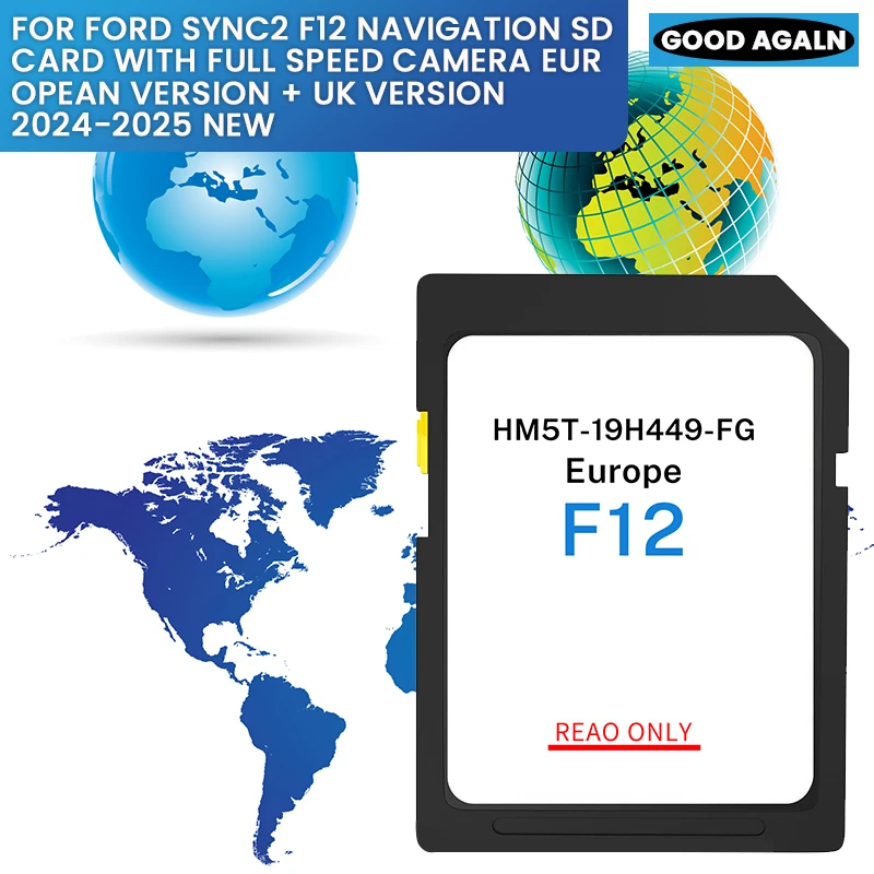 

2024/2025 ЕВРОПА + Великобритания GPS SD-КАРТА ДЛЯ FORD SYNC2 F12 CON AUTOVELOX ОБНОВЛЕННАЯ ВЕРСИЯ