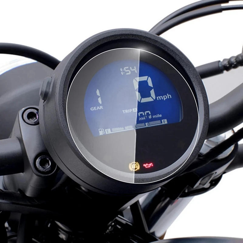 2X Film instrumen layar antigores sepeda motor, lapisan pelindung Speedometer untuk Honda CMX 500 Rebel 2017 2018