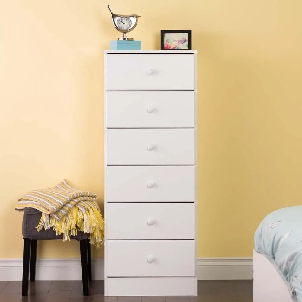 

Tall White Dresser: 16"D X 20"W X 52"H Electronic Cigar Living Room Cabinets Organization Storage Cabinet Makeup Organizer Shelf