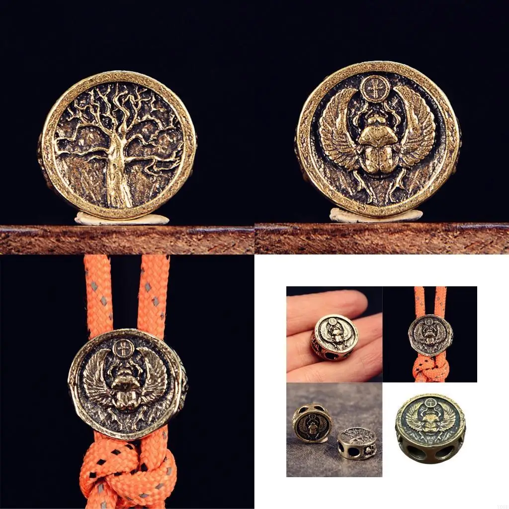 

Insect Pendant for Rope Braiding and Unique Accessory Making Paracord Bead Y08E