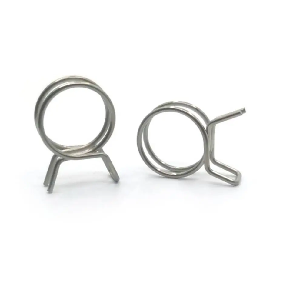 10 sztuk/zestaw Klipsy sprężynowe Zaciski do węży Zestaw przewodów paliwowych Klipsy do rur Stal nierdzewna 304 Klipsy sprężynowe do rur 5mm-30mm