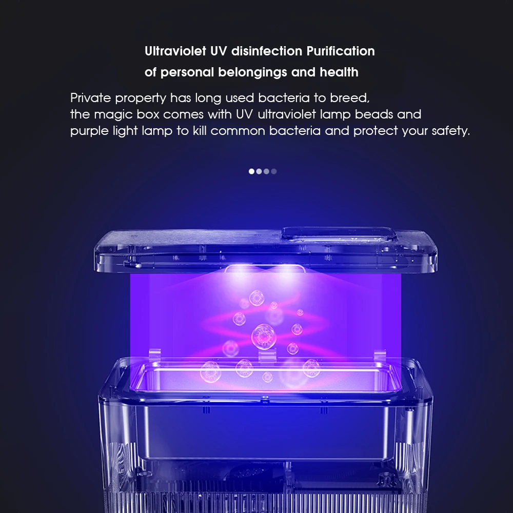 Digital Ultrasonic Cleaner Intelligent Timmer Bath Jewelry Glasses Circuit Cleaning Machine Ultrasound Cleaner UV Lamp 600ml