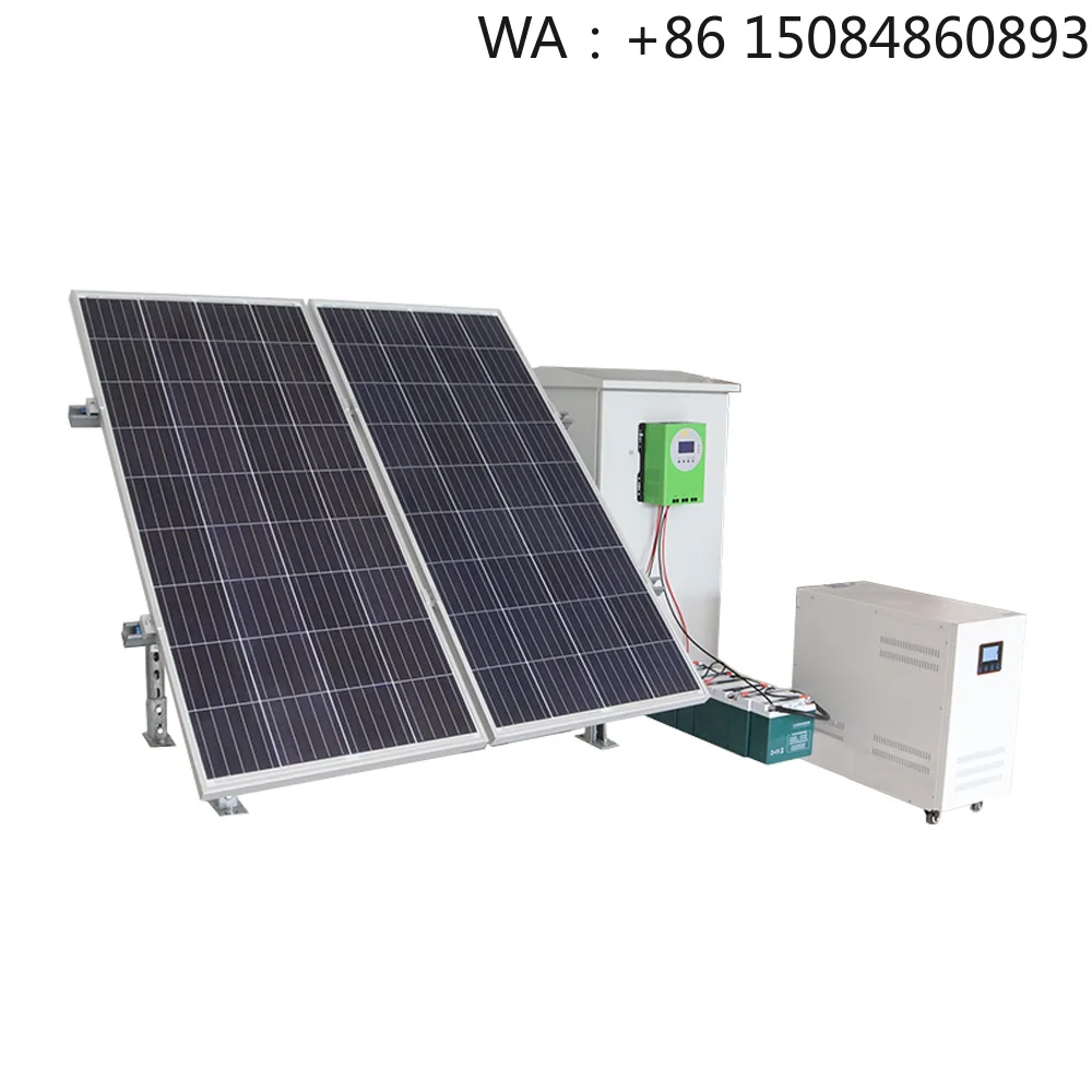 Plug And Play  SystemBalcony Garden Off-grid  Power System 5kW MPPT Controller Monocrystalline Panels Kithybrid Invert