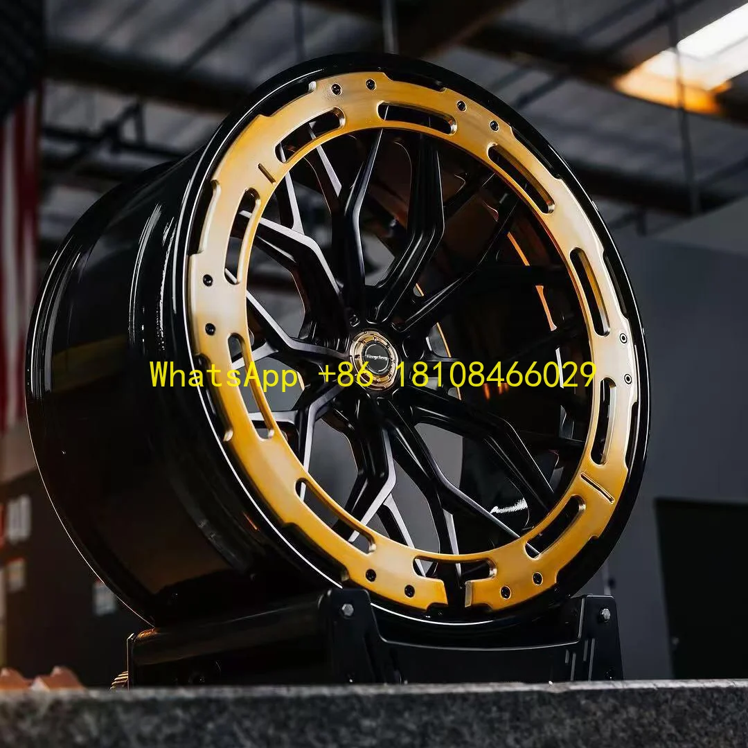 

Custom 1 2 3 Piece Forged 5x112 5x114.3 5x120 Alloy Rims 15-26 Inch Racing Car Wheels for BMW Audi Mercedes Benz Porsche