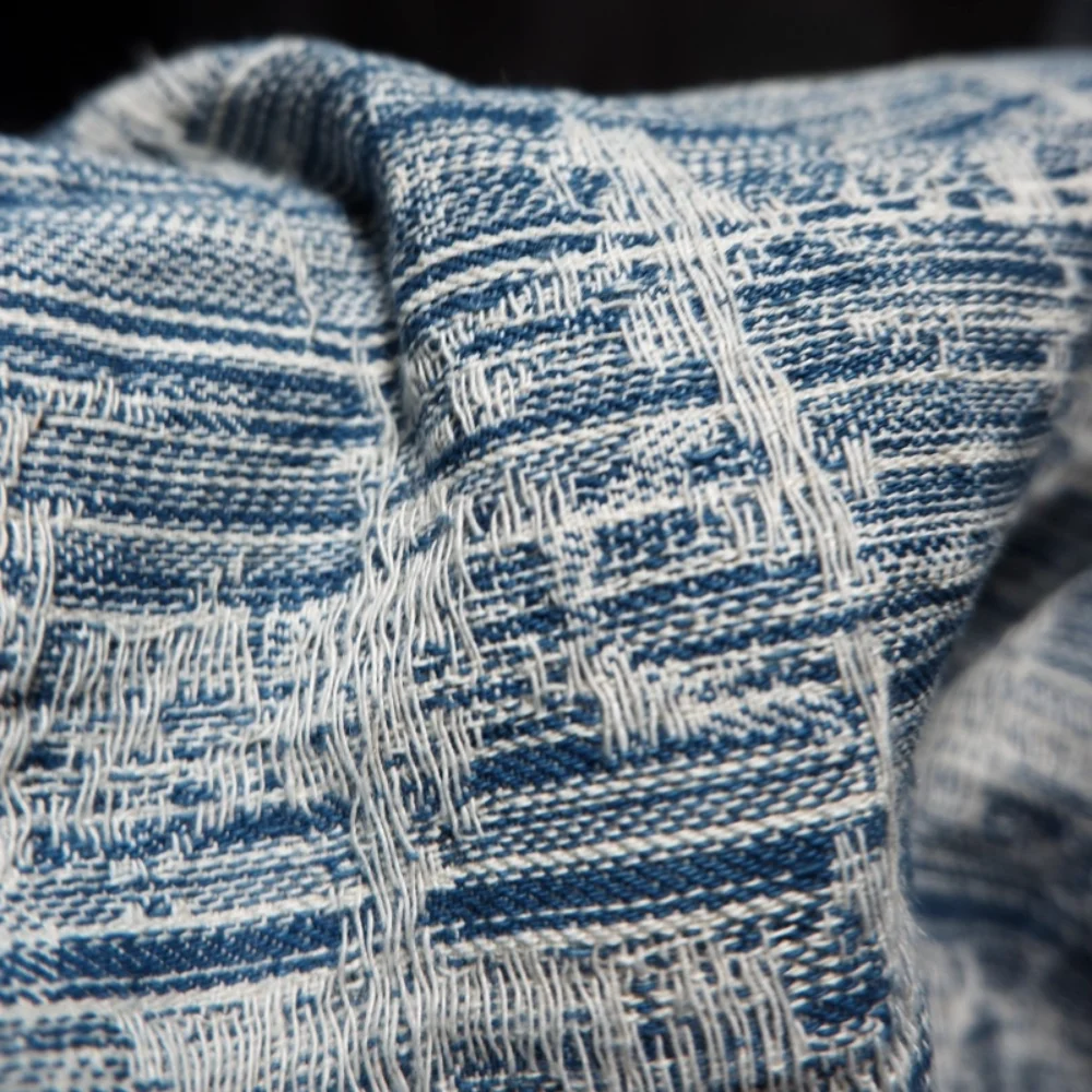 

Жаккардовая текстура, джинсовая ткань, одежда для платьев, куртки, оптовая продажа, одежда, шитье своими руками, полиэстер, хлопок, материал