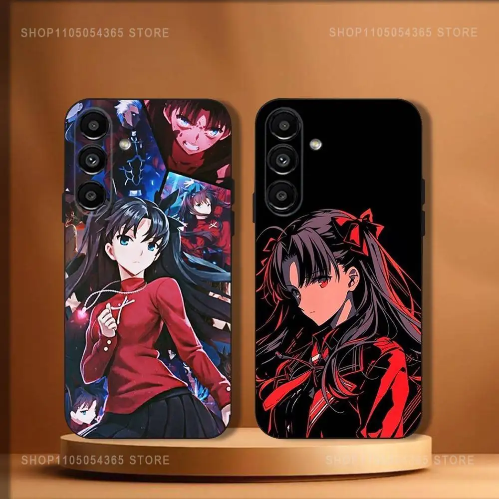 

Anime R-Rin T-Tosakas Phone Case For Samsung Galaxy A20,A21s,A22,A31,A32,A52,A53,A72,73,A80 Soft Black Cover