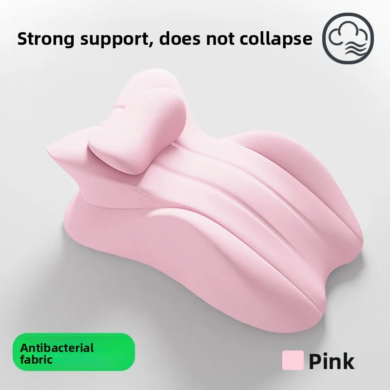 

Multifunctional Ergonomic Curved Pad Memory Foam Pillow Removable Washable Bed Reading Pillow