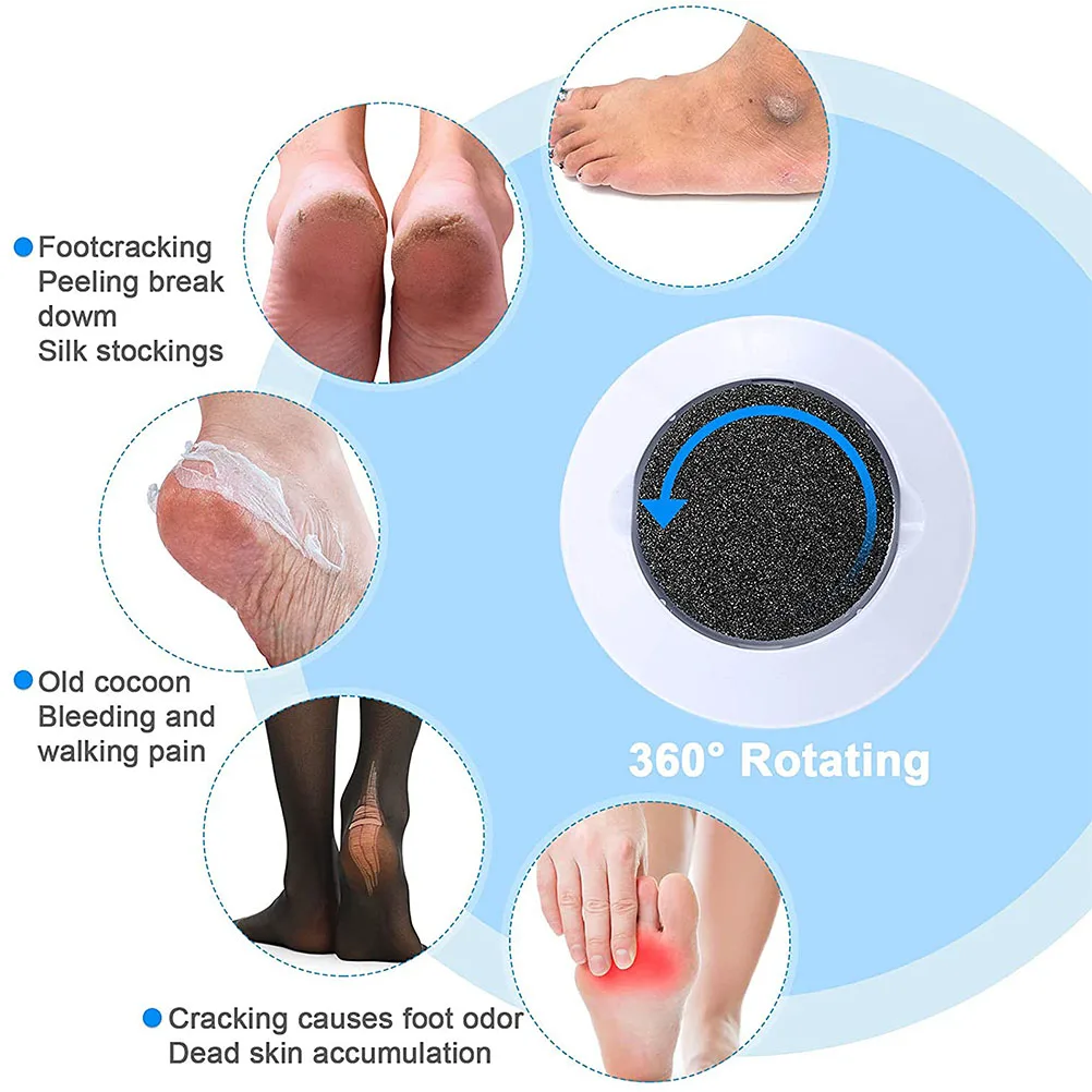 

10pcs Foot Files Dual-Sided Callus Remover Electric Dead Skin Trimmer Pedicure Tools Foot Care Exfoliating Rasp Practical Home