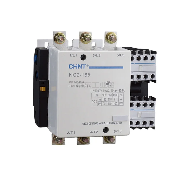 

CHINT Power Contactor NC2 Series 185A 3P AC Contactor NC2-185 110V 127V 220V 380V