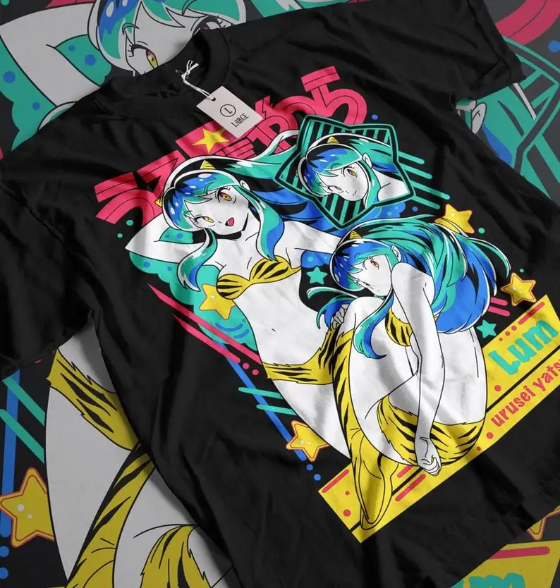 Urusei Yatsura Lum Invader chemise années 90 Vintage Anime Waifu magique fille cadeau chemise toutes tailles