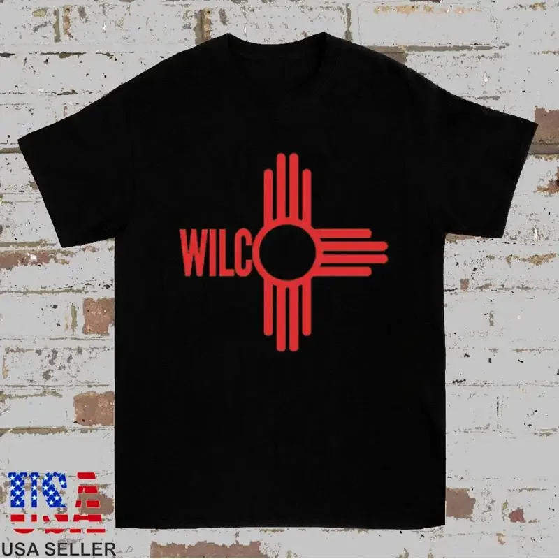 Nueva camiseta de algodón con logotipo de Wilco Band, talla completa S 5Xl Sn254