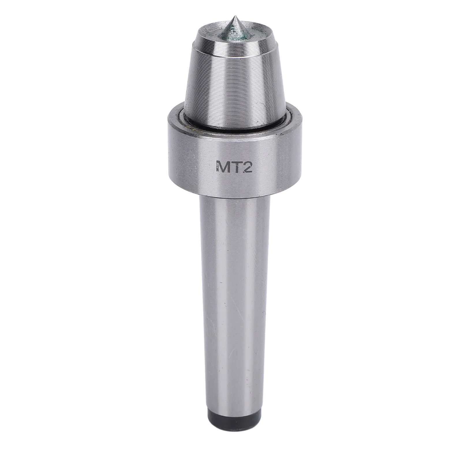 MT2 Live Tailstock Center Cup and Point Tip Stainless Steel Wood Turning Lathe Live Center Cup for Woodworking Metalworking Tool