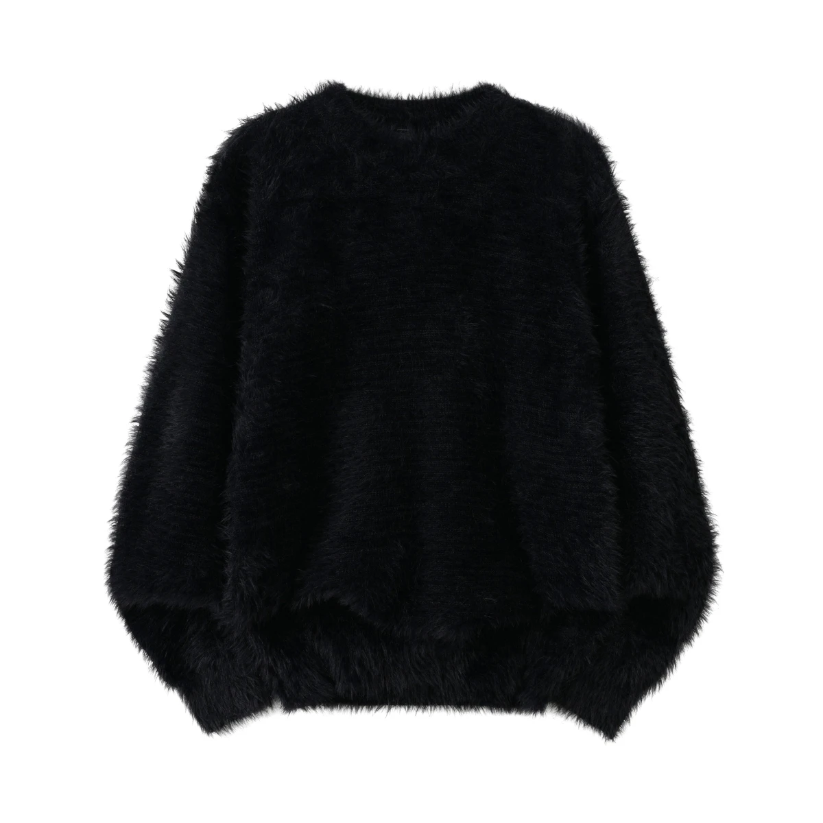 

Мягкий уютный мужской вязаный свитер, зимний камуфляжный свободный свитер для пар, повседневный длинный свек, круглый, термополиэфирное волокно