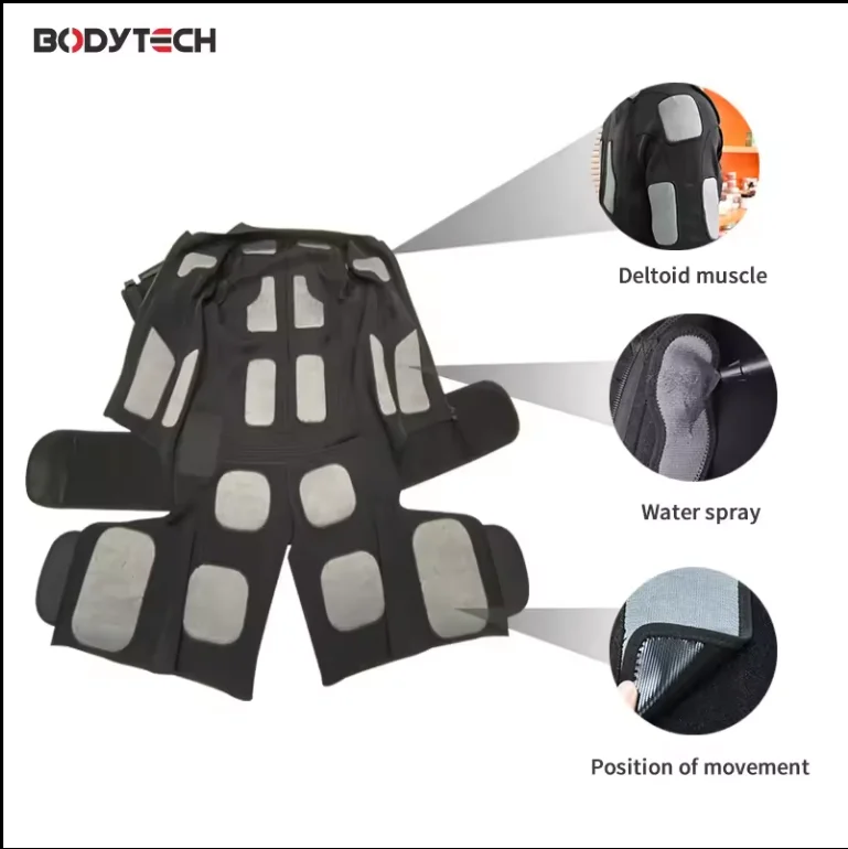 Electro Muscle Stimulation Work Suit for Relief Back Pain and Save Time in Ems Training Studio