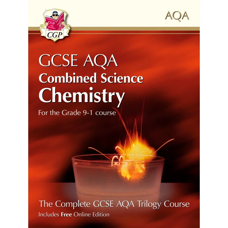 

Новая комбинированная студенческая книга AQA для научной химии GCSE включает онлайн-издание для видео и ответов CGP TEAM 9781782946397