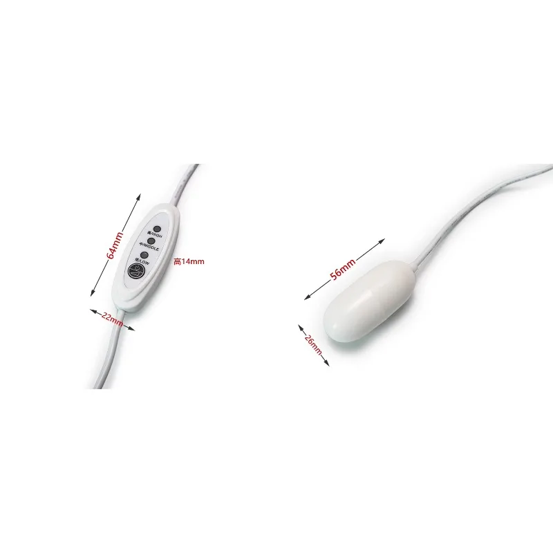 6-режимный вибрационный USB-массажер — водонепроницаемый IPX5, порт Type-C, мини-массажный двигатель для релаксации тела