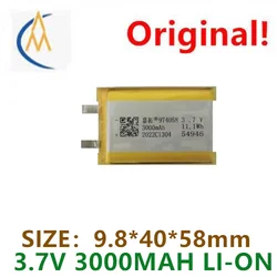 974058 polymer lithium battery 3000mah-3.7V follower extinguishing car small table lamp cell source manufacturer