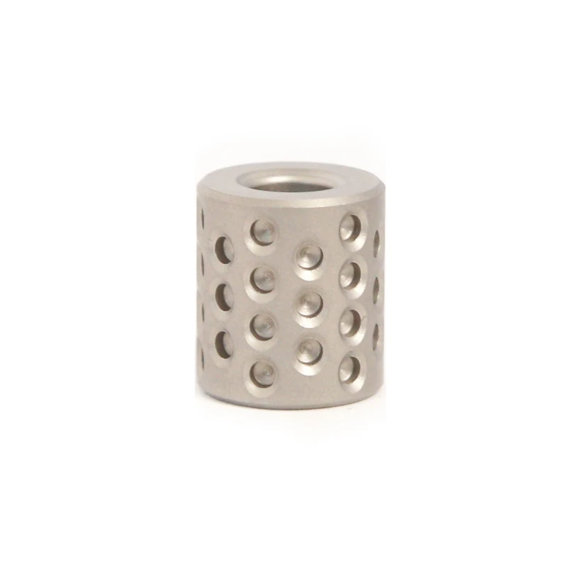 Cylinder Stainless Steel Knife Drop Pendant Adult Fidget Toy Paracord Rope Decompression Toys Edc Key Chain Flashlight Accessory